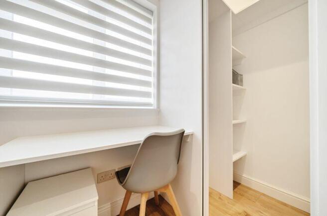 Walk in wardrobe in bedroom 2