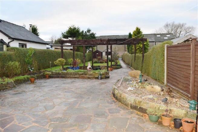 Rear garden