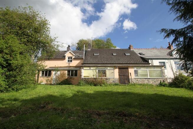 Rear of house