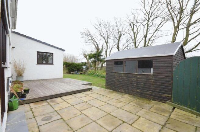 Rear garden