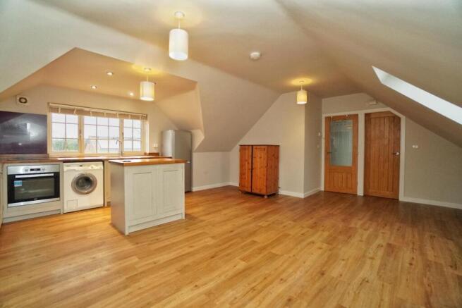 Open plan kitchen/dining/lounge