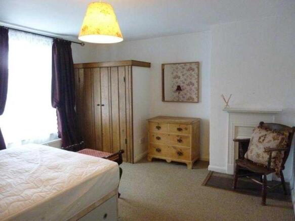 Original Fire Place in the Bedroom