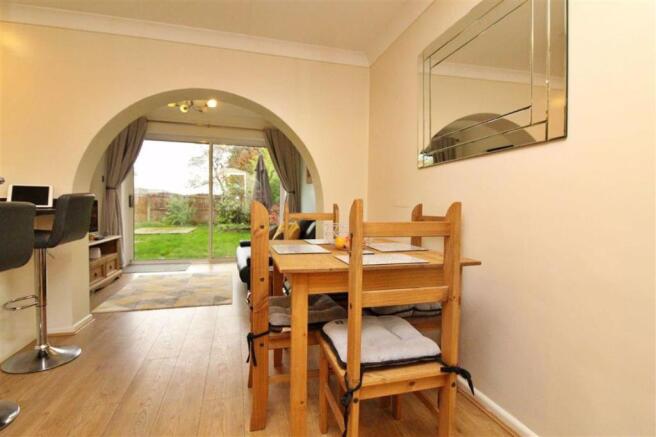 Open Plan Kitchen Diner Reverse Angle Two