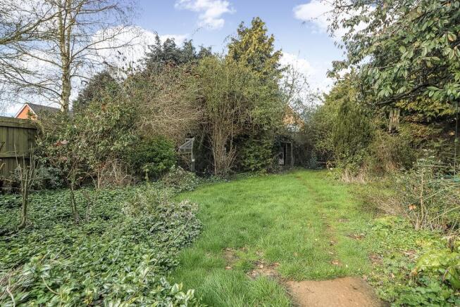 Rear garden