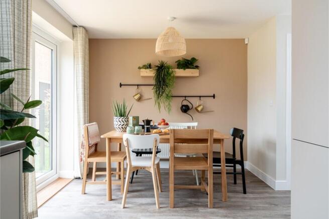 Create memories dining or relaxing in this versatile space