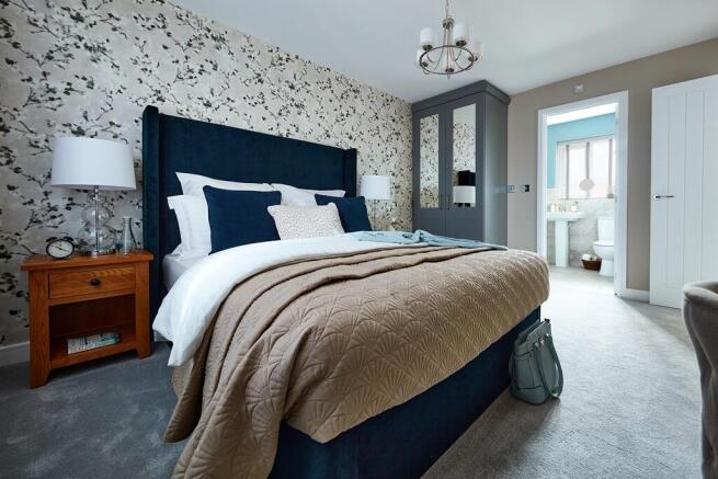 A calm, welcoming bedroom designed to help you switch off the moment you step inside