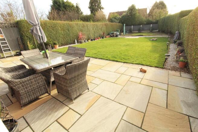 South Facing Rear Garden