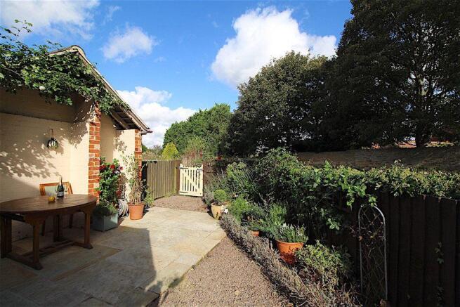 Garden at Back
