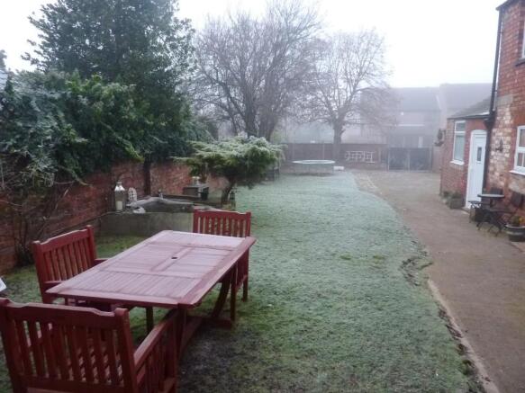 Rear garden