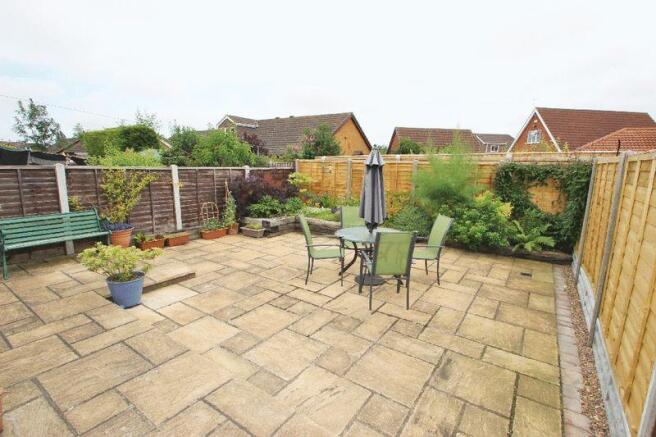 Rear garden