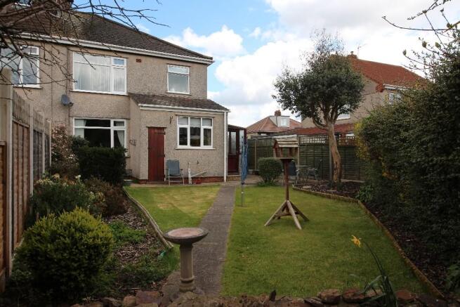 Rear garden