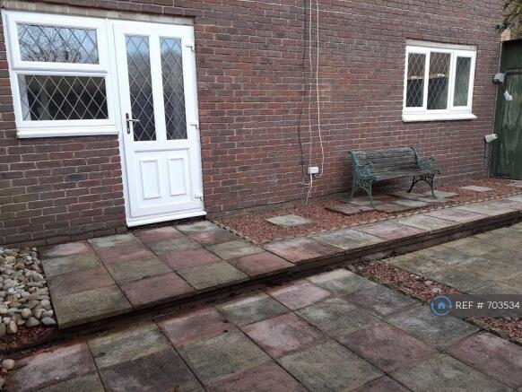 Enclosed Walled Patio Garden