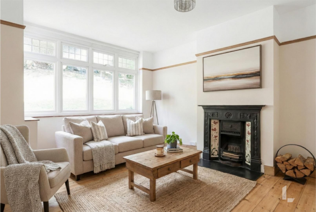 Staged Reception Room