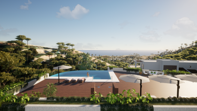POOL AND VIEWS