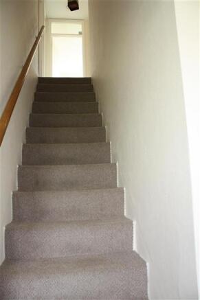 Hall, stairs and