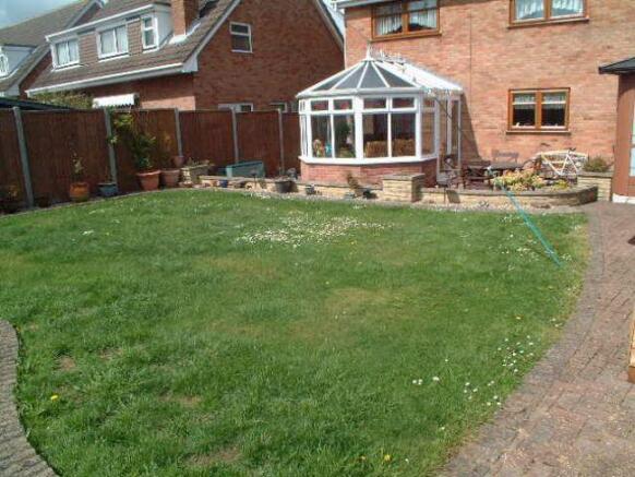 Rear garden