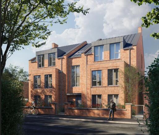 Victoria Manor - front elevation CGI
