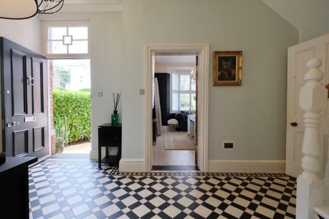 Hall leading to sitting & study (LG)