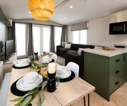 2-bed caravan on Akebar Park Country Park, Leyburn, North Yorkshire, DL8 5LY, £55,222
