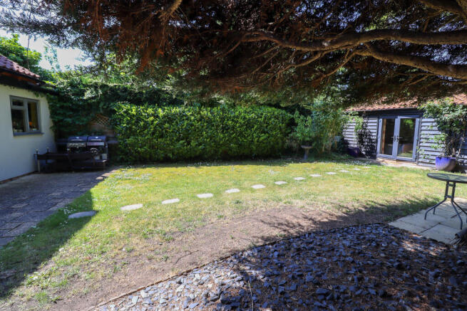 Rear garden
