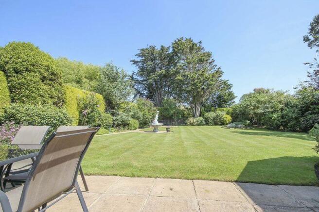 Rear garden