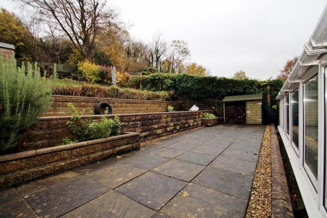 Rear patio