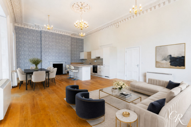 Kitchen/Dining/Living Room