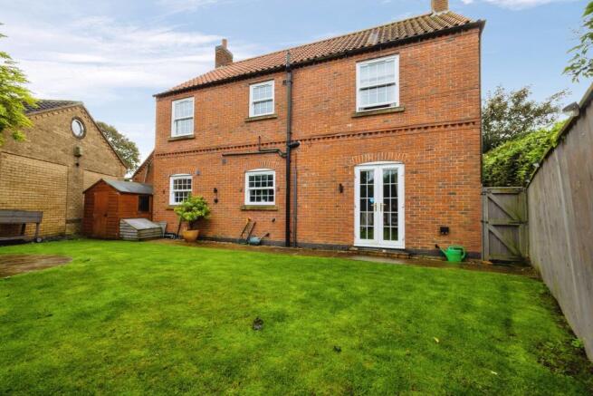 Rear garden