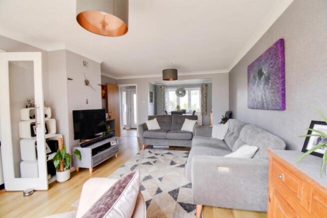 Lounge from bi-fold doors