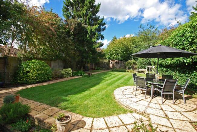 Rear garden