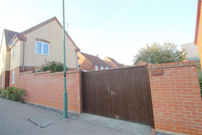 Gated access to rear
