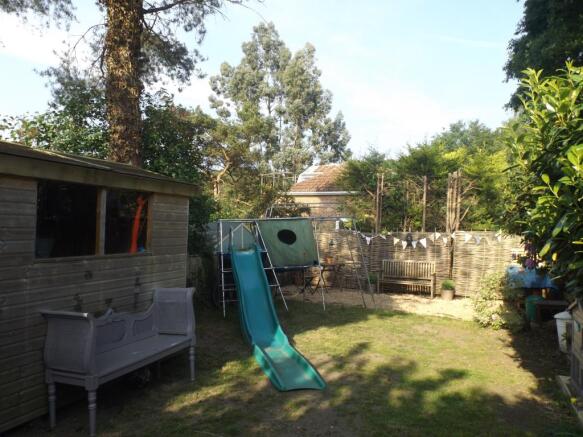 Rear garden