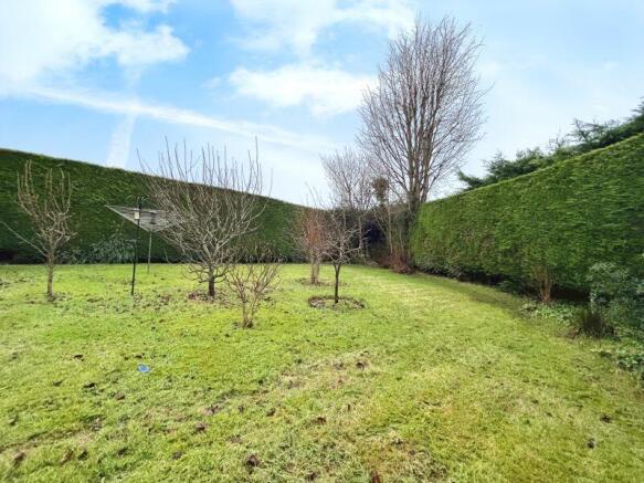 Rear garden