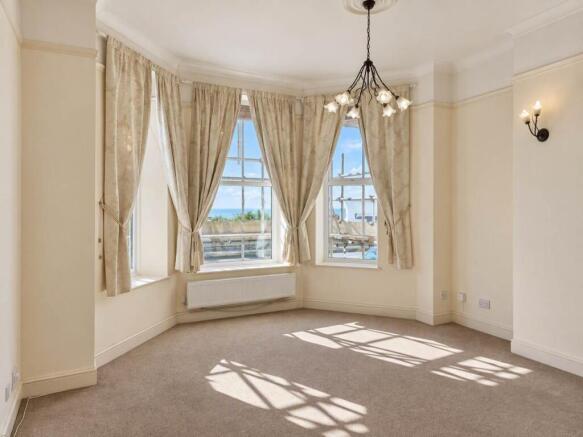 Living room into bay