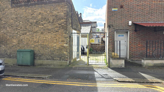 GATED PARKING ENTRANCE