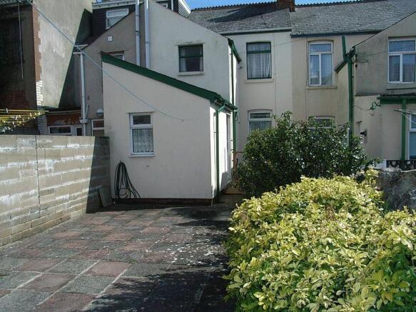 Rear garden