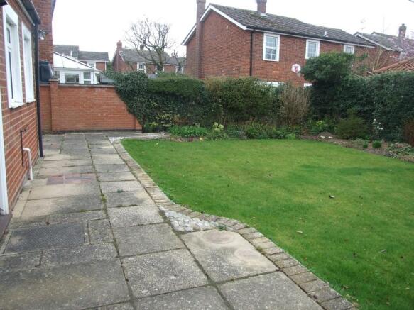 Rear Garden & Patio