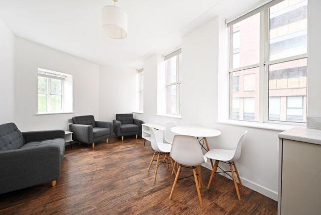 Open plan living space