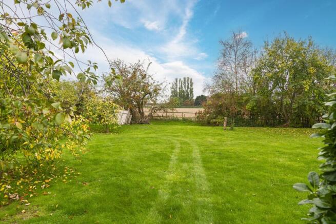 Garden with rolling countryside views