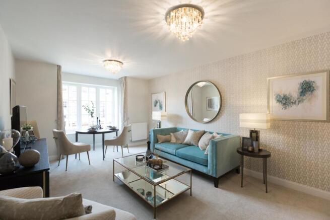 Show home living room