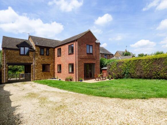 Rear of property