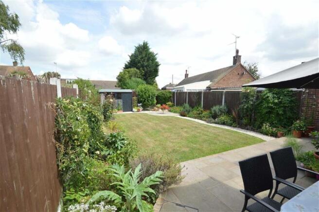 Rear garden