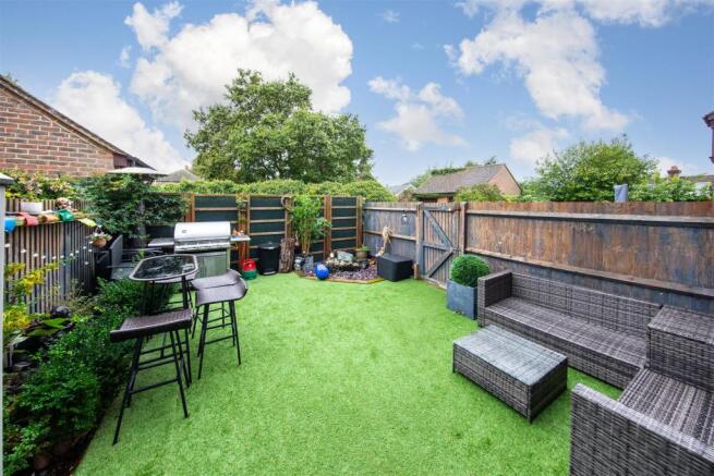 Rear garden