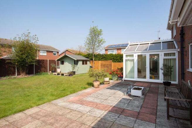 Enclosed rear garden