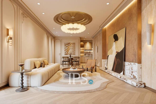 2 Bedroom Condo For Sale Type A - Time Square 11, BKK3, Phnom Penh