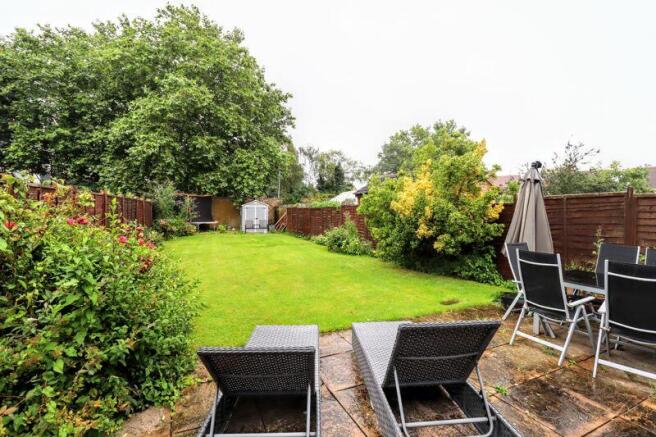 Rear garden