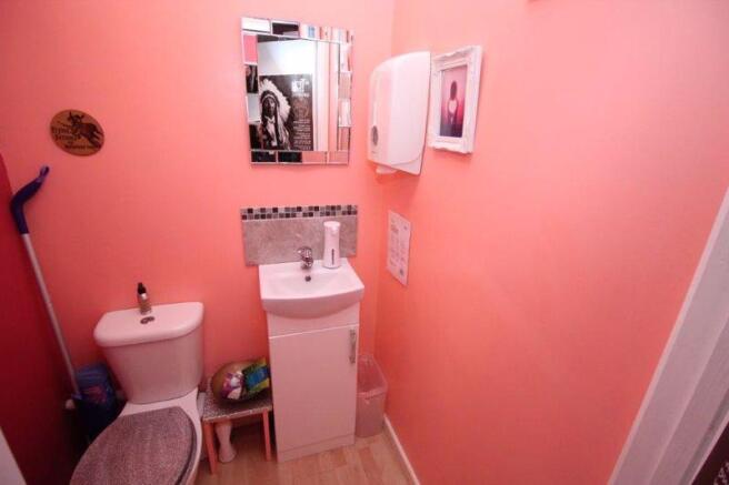 Salon bathroom