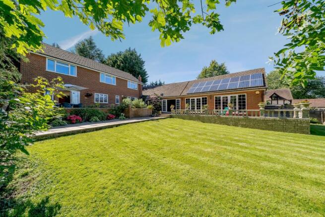 Rear garden