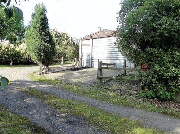 Large garage