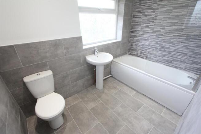 Refitted bathroom to rear